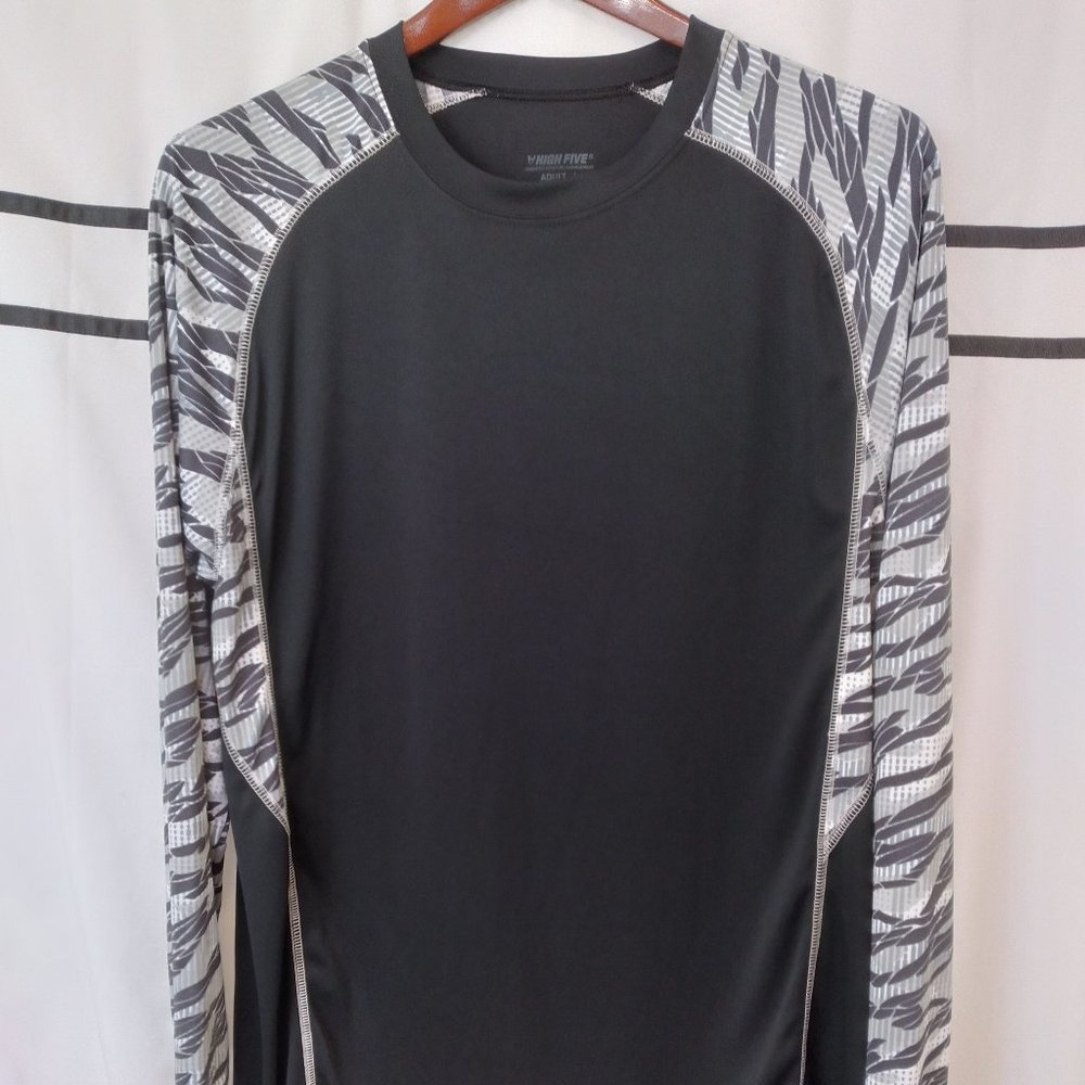 High Five Polyester Camo L/S T-Shirt